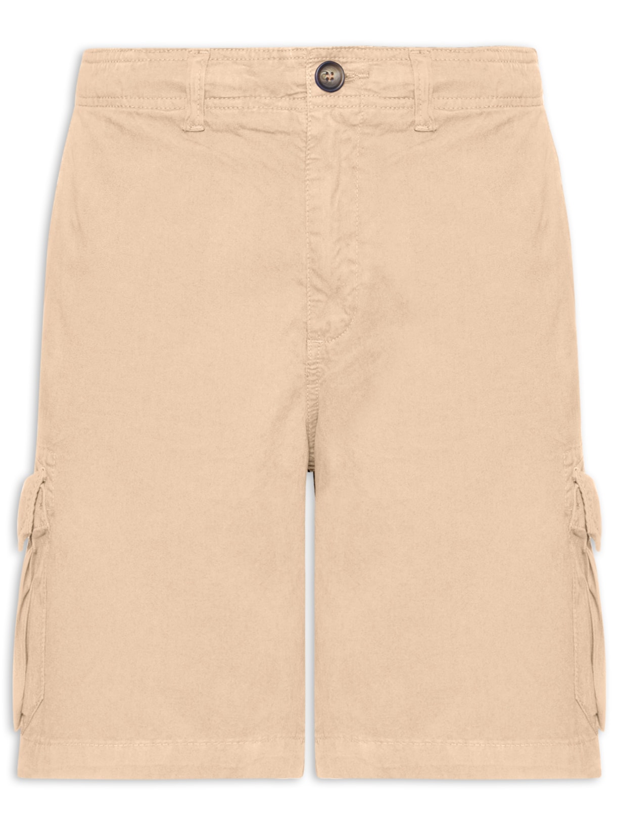 Bermuda Masculina Cargo Bege Pineapple