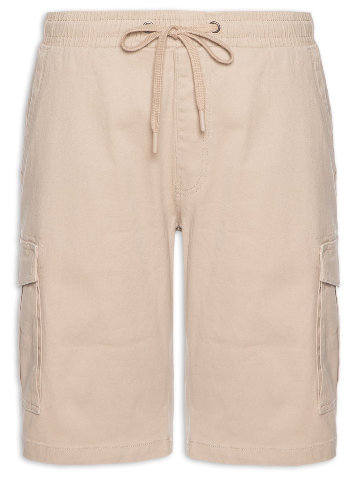 Bermuda Masculina Cargo Casual - Bege