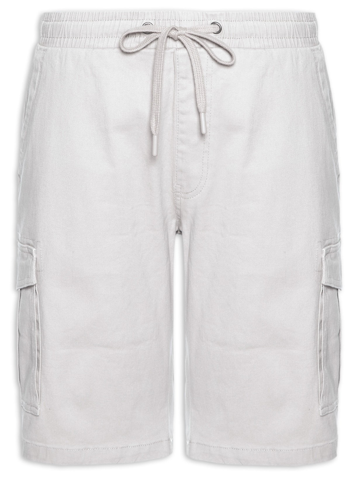 Bermuda Masculina Cargo Casual - Cinza