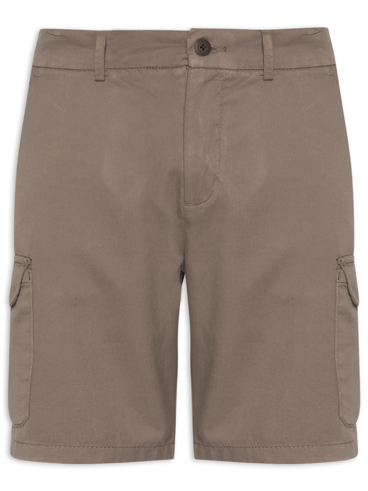 Bermuda Masculina Cargo Chino Color Bege Aramis