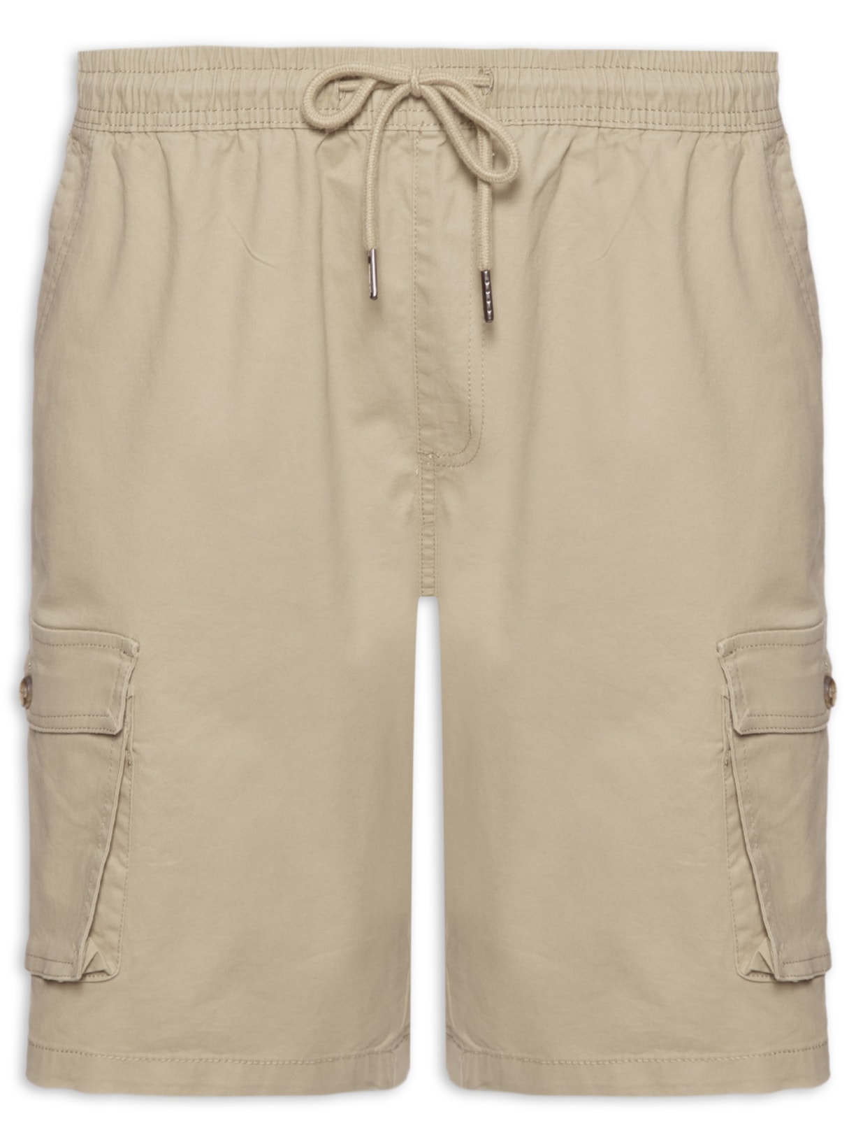 Bermuda Masculina Cargo Color - Bege