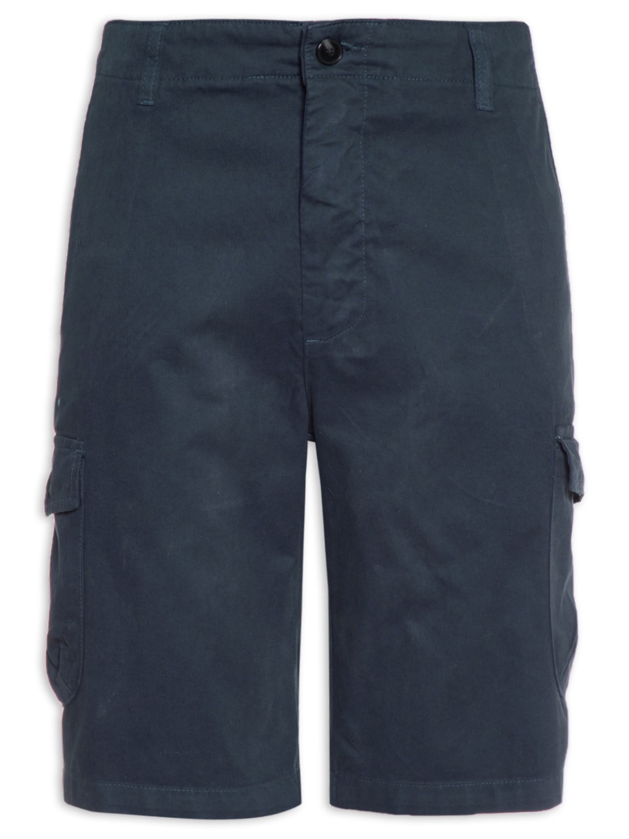 Bermuda Masculina Cargo Con - Azul