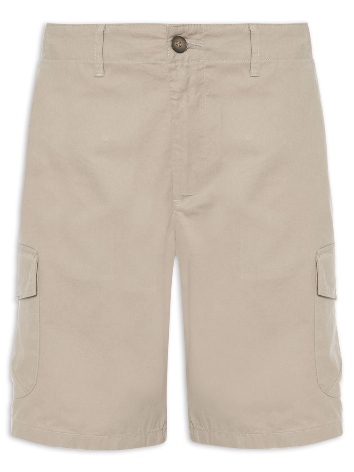 Bermuda Masculina Cargo Con - Bege