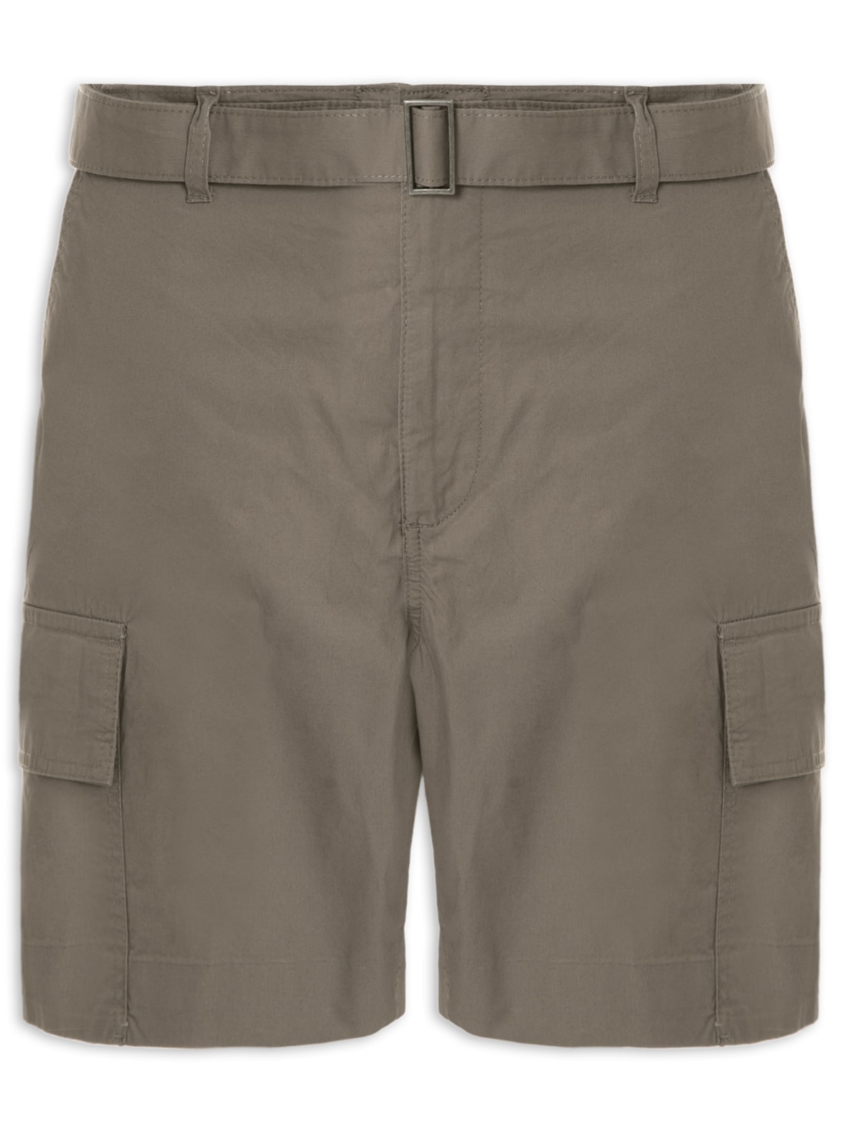 Bermuda Masculina Cargo Fivela - Marrom