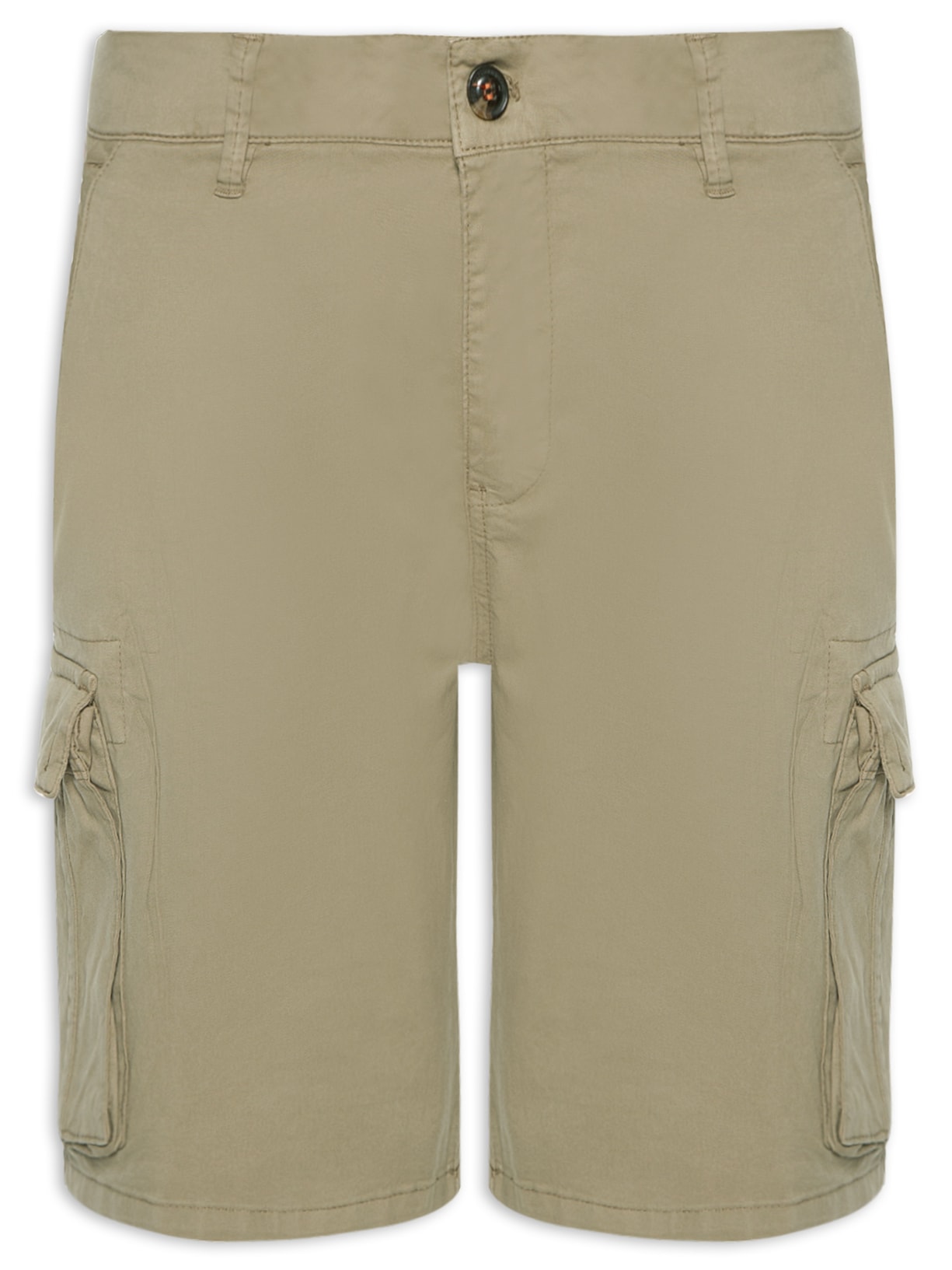 Bermuda Masculina Cargo Just Stretch - Bege