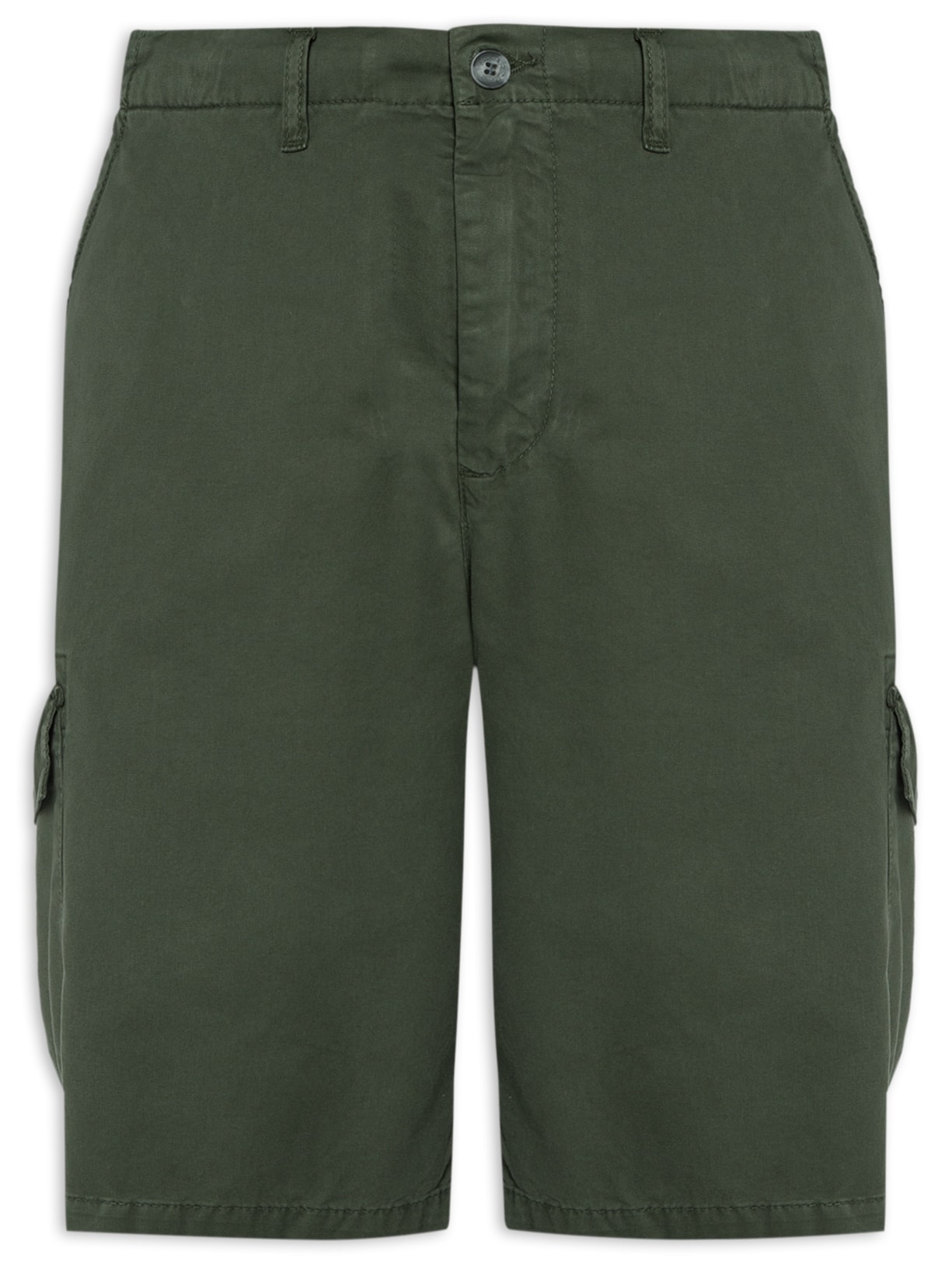 Bermuda Masculina Cargo Relax - Verde