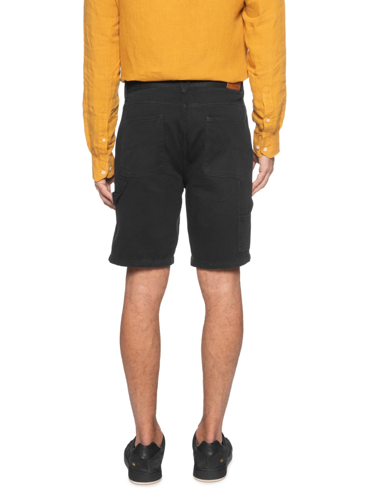 Bermuda Masculina Carpinteiro Preto Zapalla