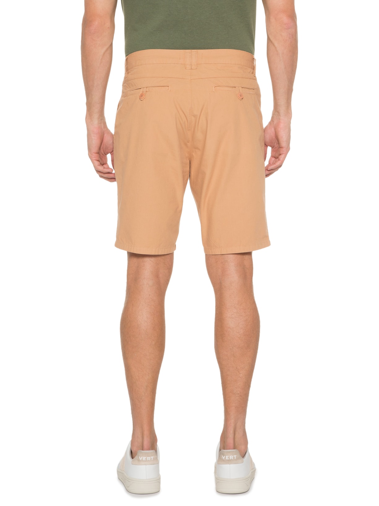 Bermuda Masculina Casual Alfaiataria Bege Osklen