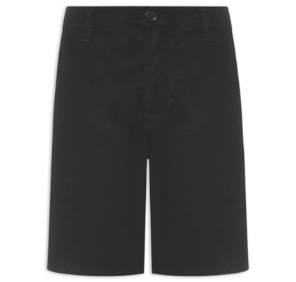 Bermuda Masculina Casual Alfaiataria - Preto
