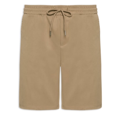 Bermuda Masculina Casual Básica - Bege