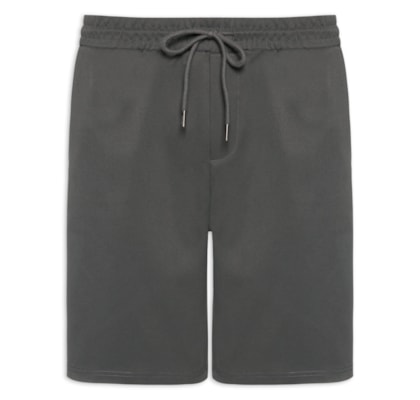 Bermuda Masculina Casual Básica - Cinza