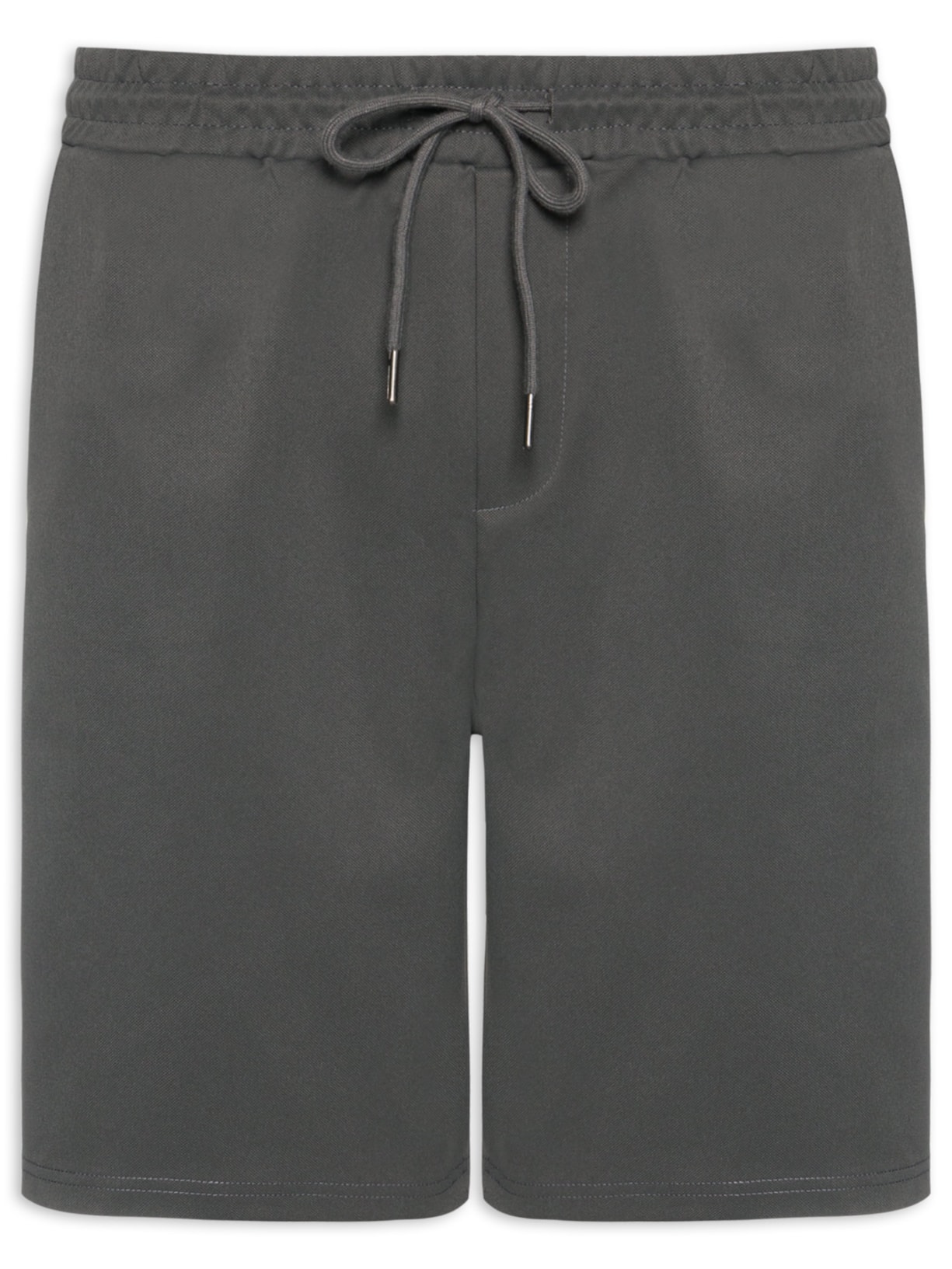 Bermuda Masculina Casual Básica - Cinza