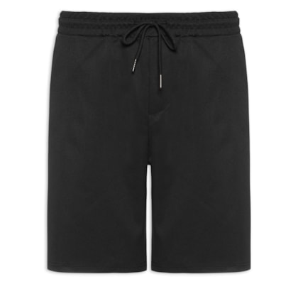 Bermuda Masculina Casual Básica - Preto