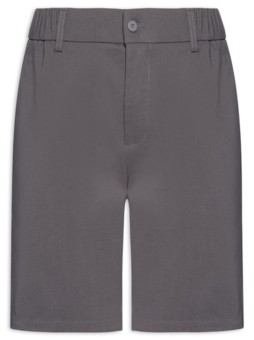 Bermuda Masculina Casual - Cinza