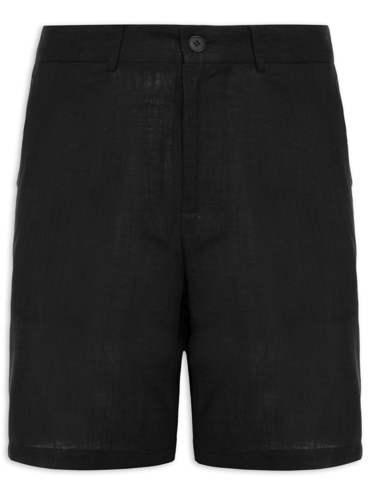 Bermuda Masculina Casual Color - Preto