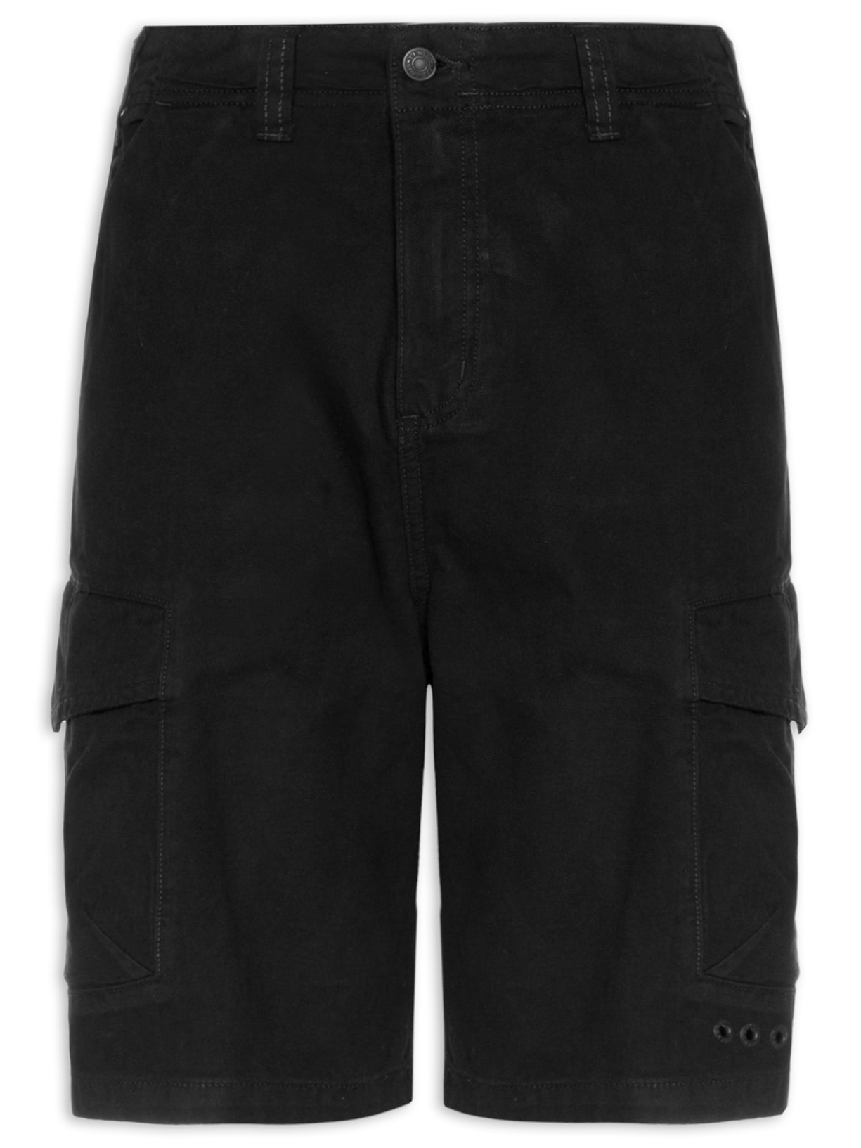 Bermuda Masculina Casual Crystal Br - Preto