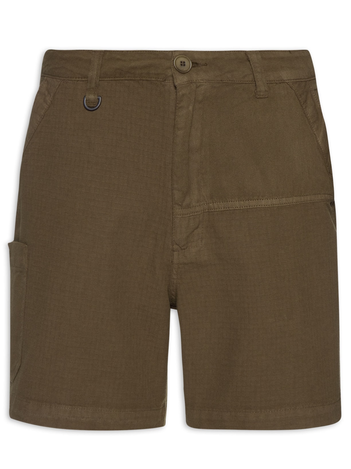 Bermuda Masculina Casual Hemp Mix - Marrom