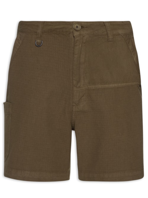 Bermuda Masculina Casual Hemp Mix - Marrom