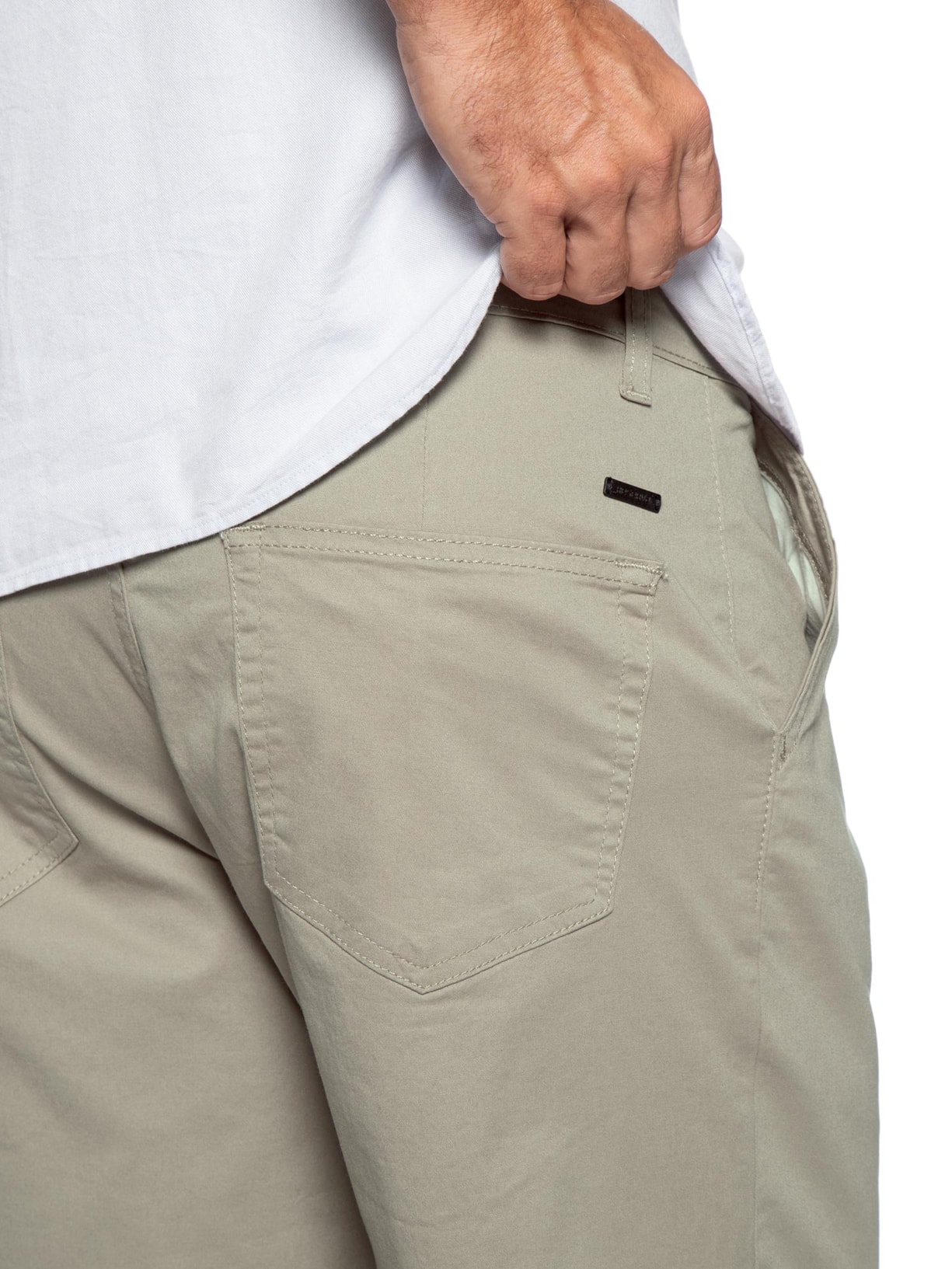 Bermuda Masculina Casual Jack Cinza Reserva