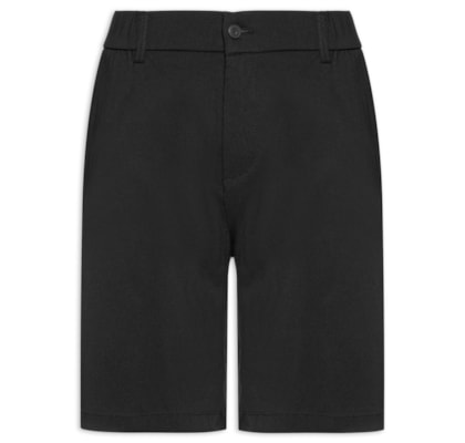 Bermuda Masculina Casual - Preto