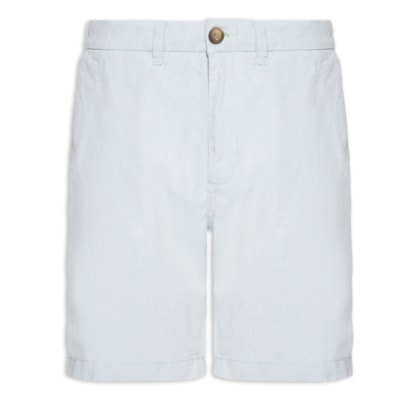 Bermuda Masculina Chambray - Azul