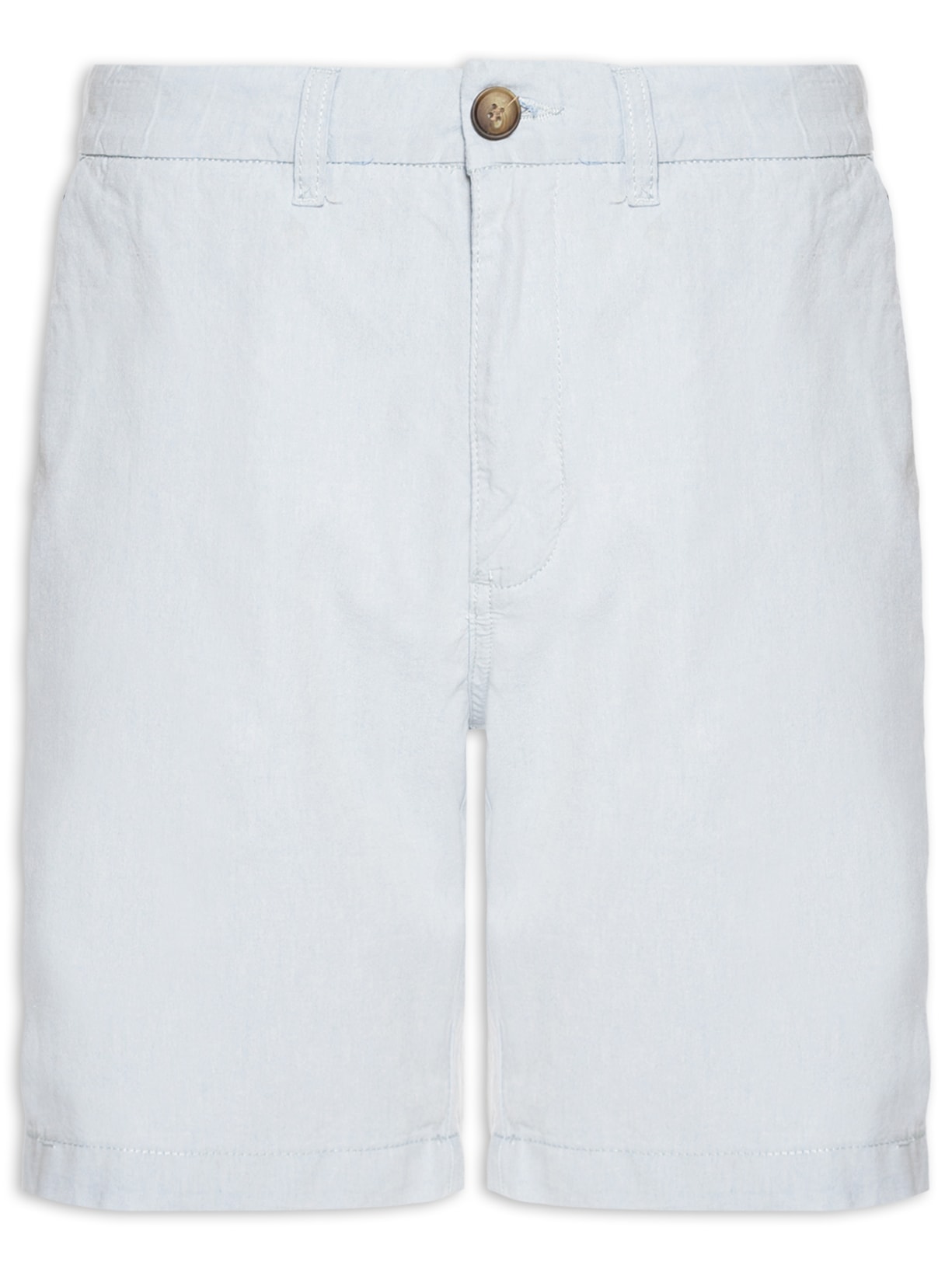 Bermuda Masculina Chambray - Azul