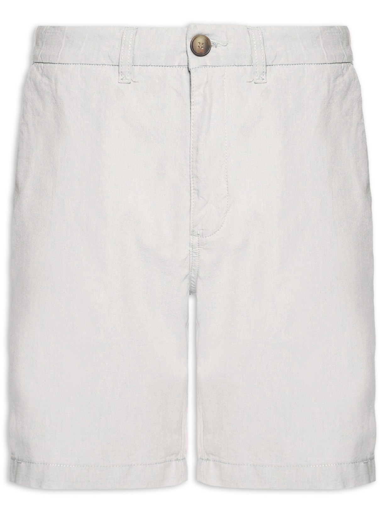 Bermuda Masculina Chambray Cinza Pineapple