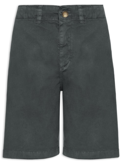 Bermuda Masculina Chino – Preto