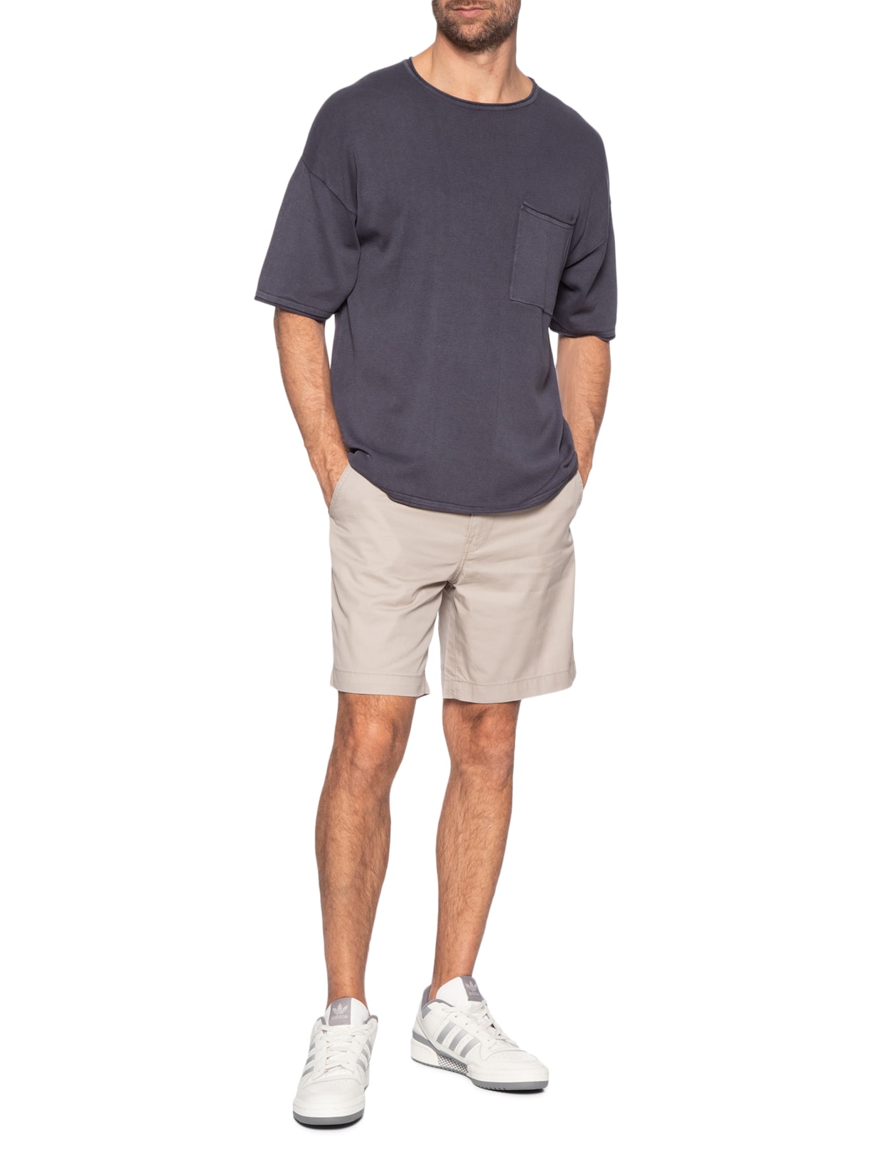 Bermuda Masculina Chino Authentic Relaxed Bege Levi's