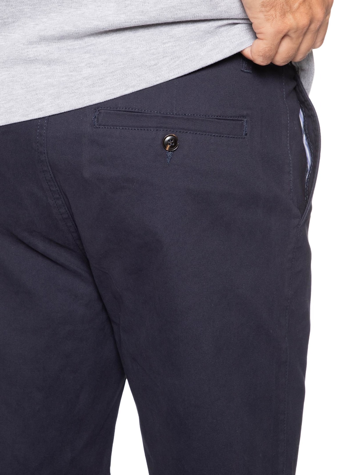 Bermuda Masculina Chino Azul '2 Essential