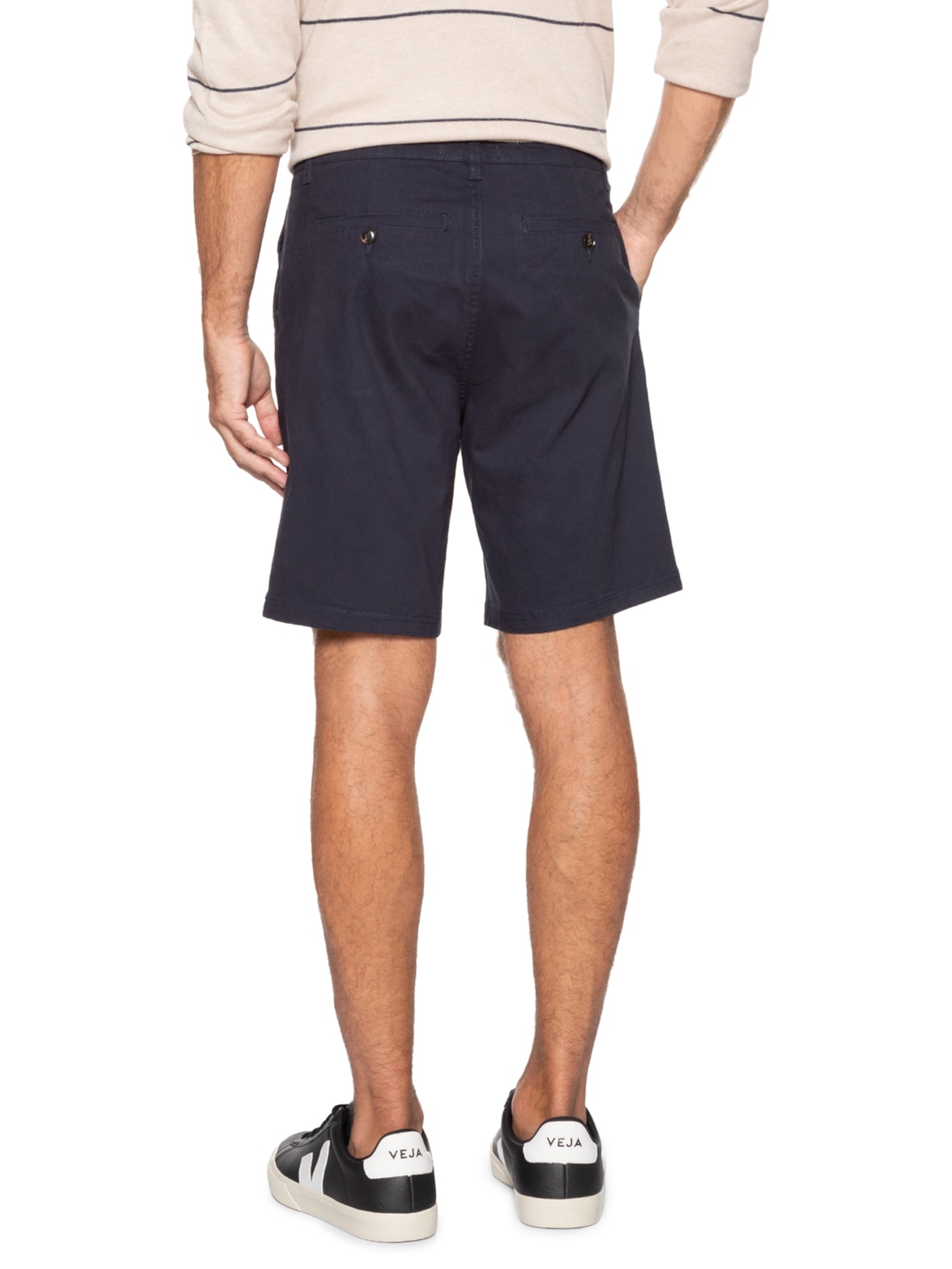 Bermuda Masculina Chino Azul '2 Essential