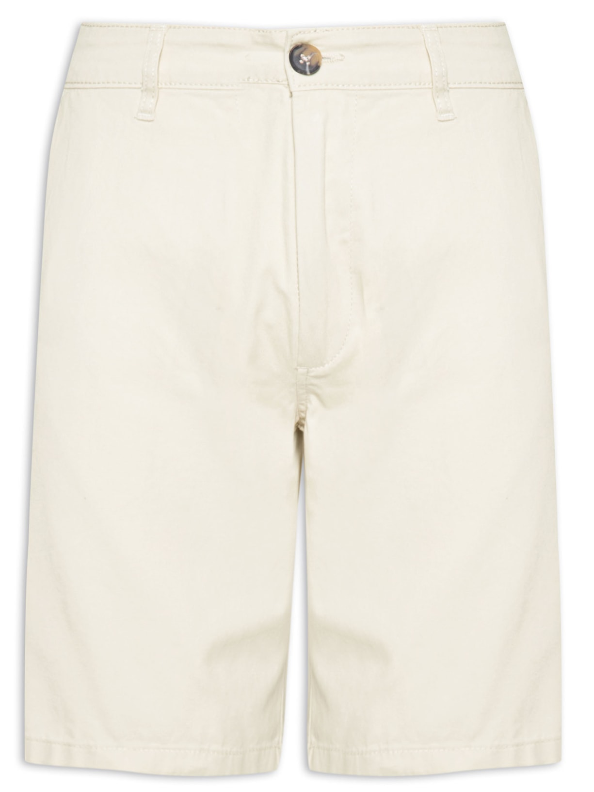 Bermuda Masculina Chino Básica - Bege