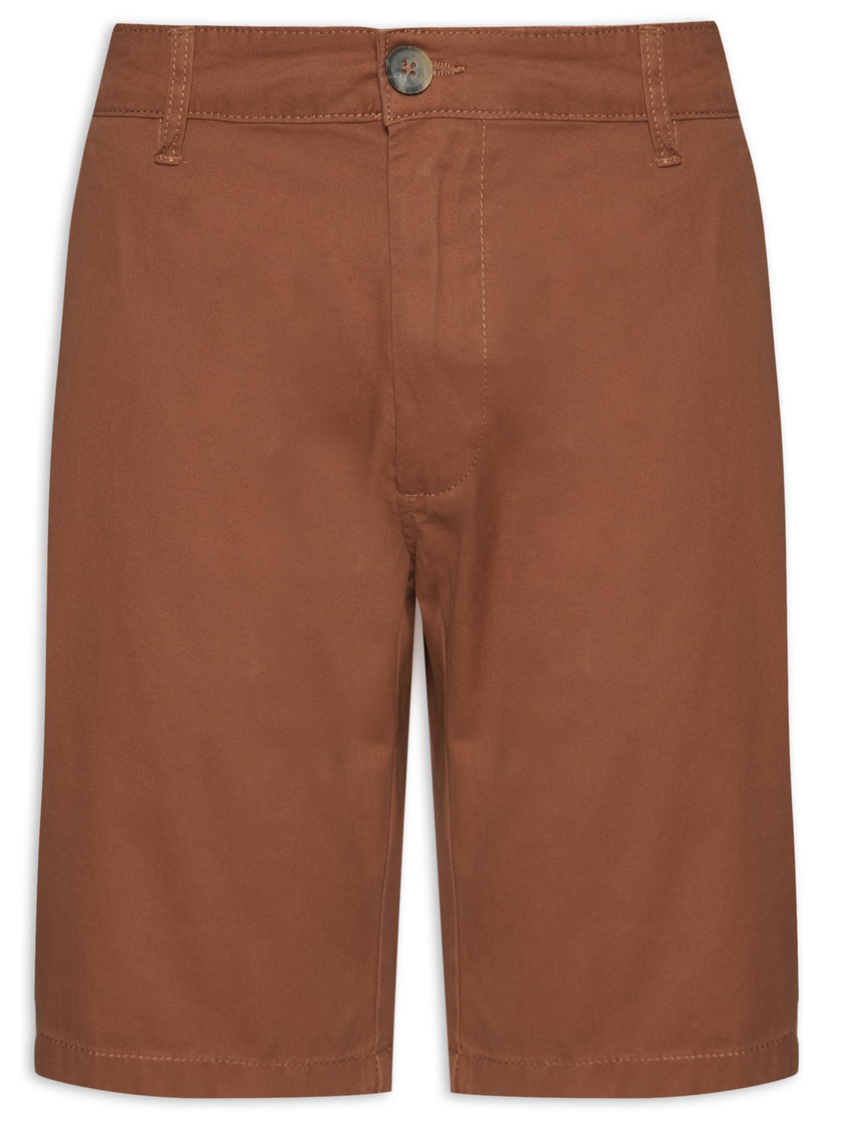Bermuda Masculina Chino Básica - Marrom