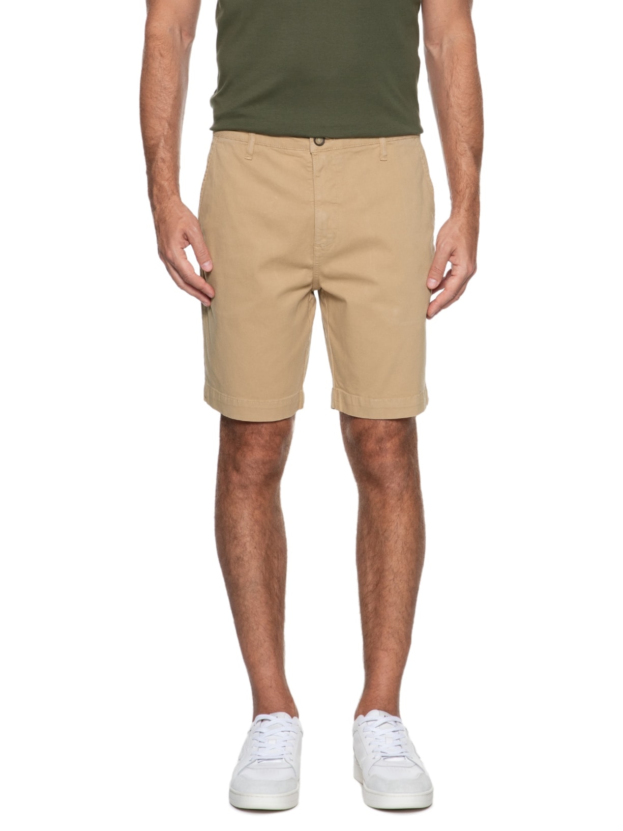 Bermuda Masculina Chino Bege Foxton