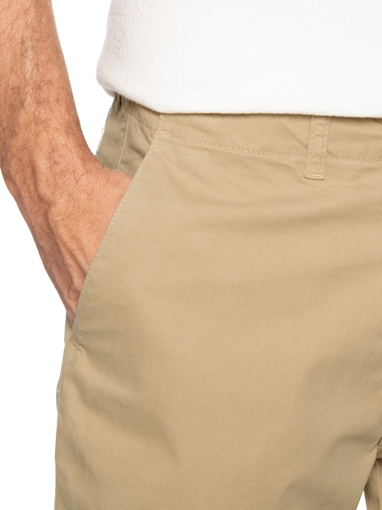 Bermuda Masculina Chino Bege Pineapple