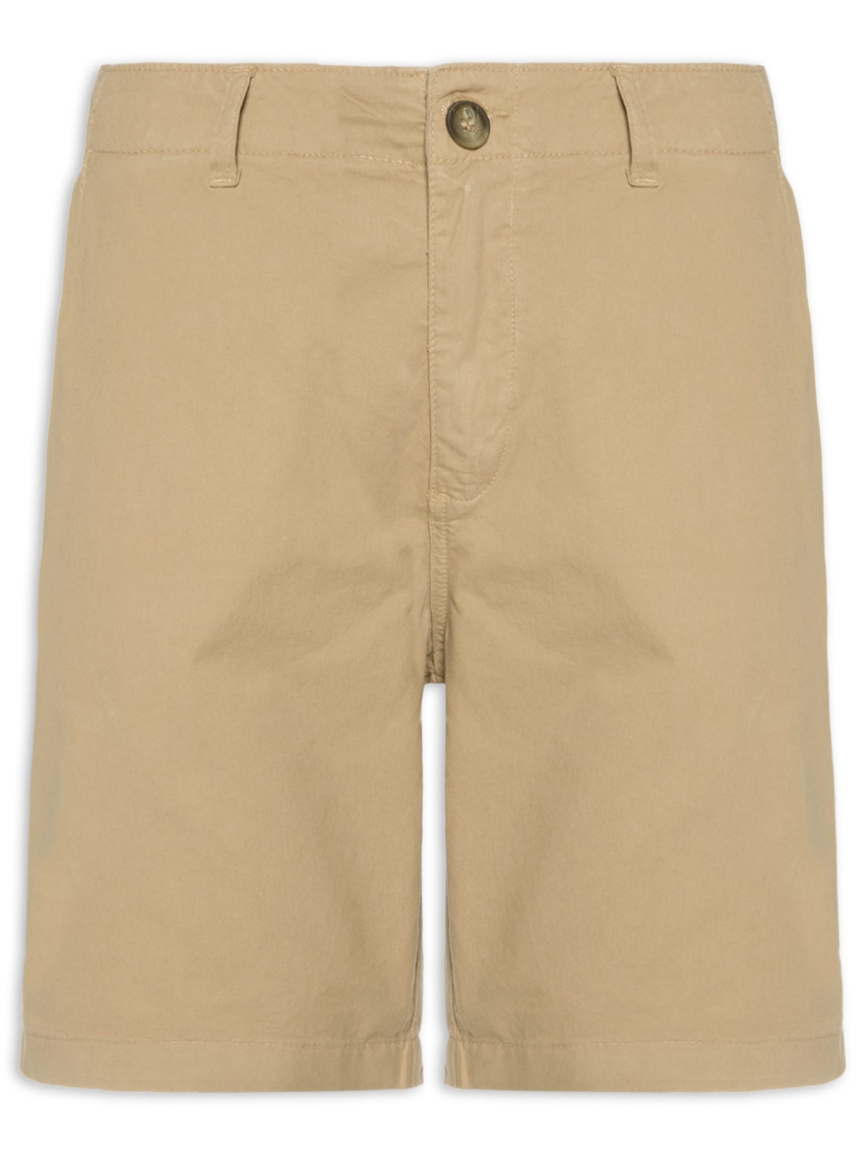 Bermuda Masculina Chino Bege Pineapple