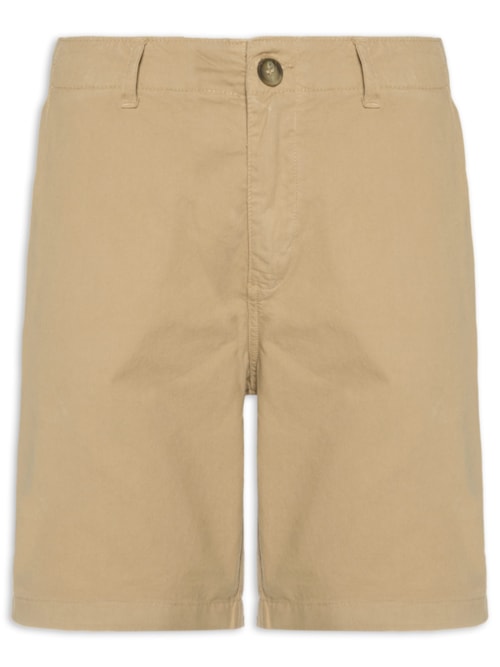 Bermuda Masculina Chino - Bege