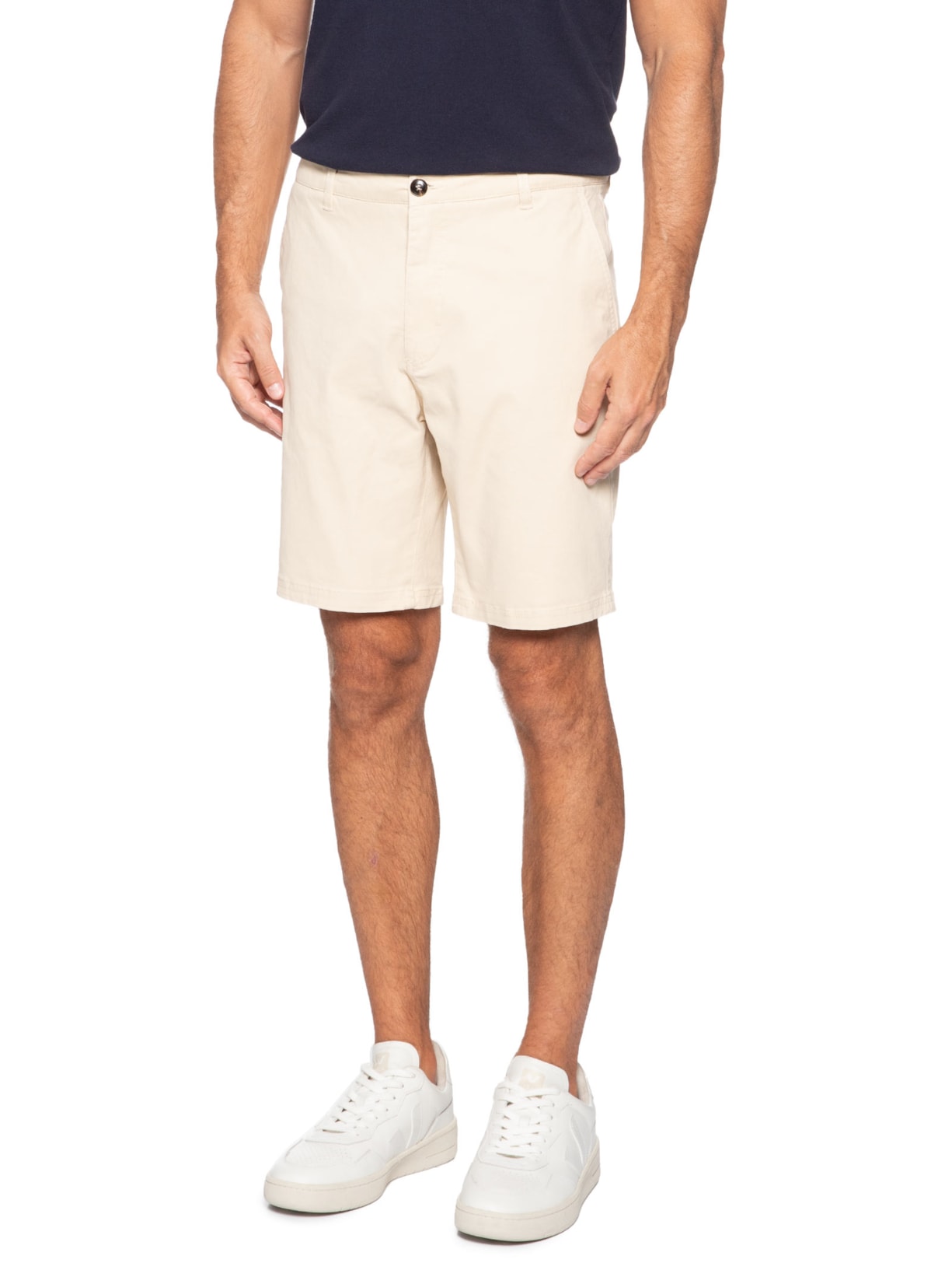 Bermuda Masculina Chino Bege '2 Essential