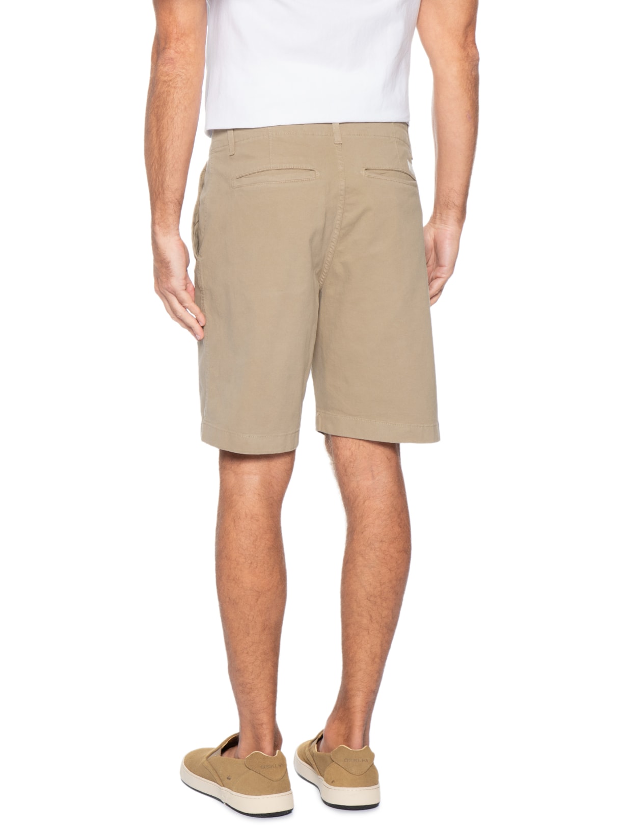 Bermuda Masculina Chino Bege Pineapple
