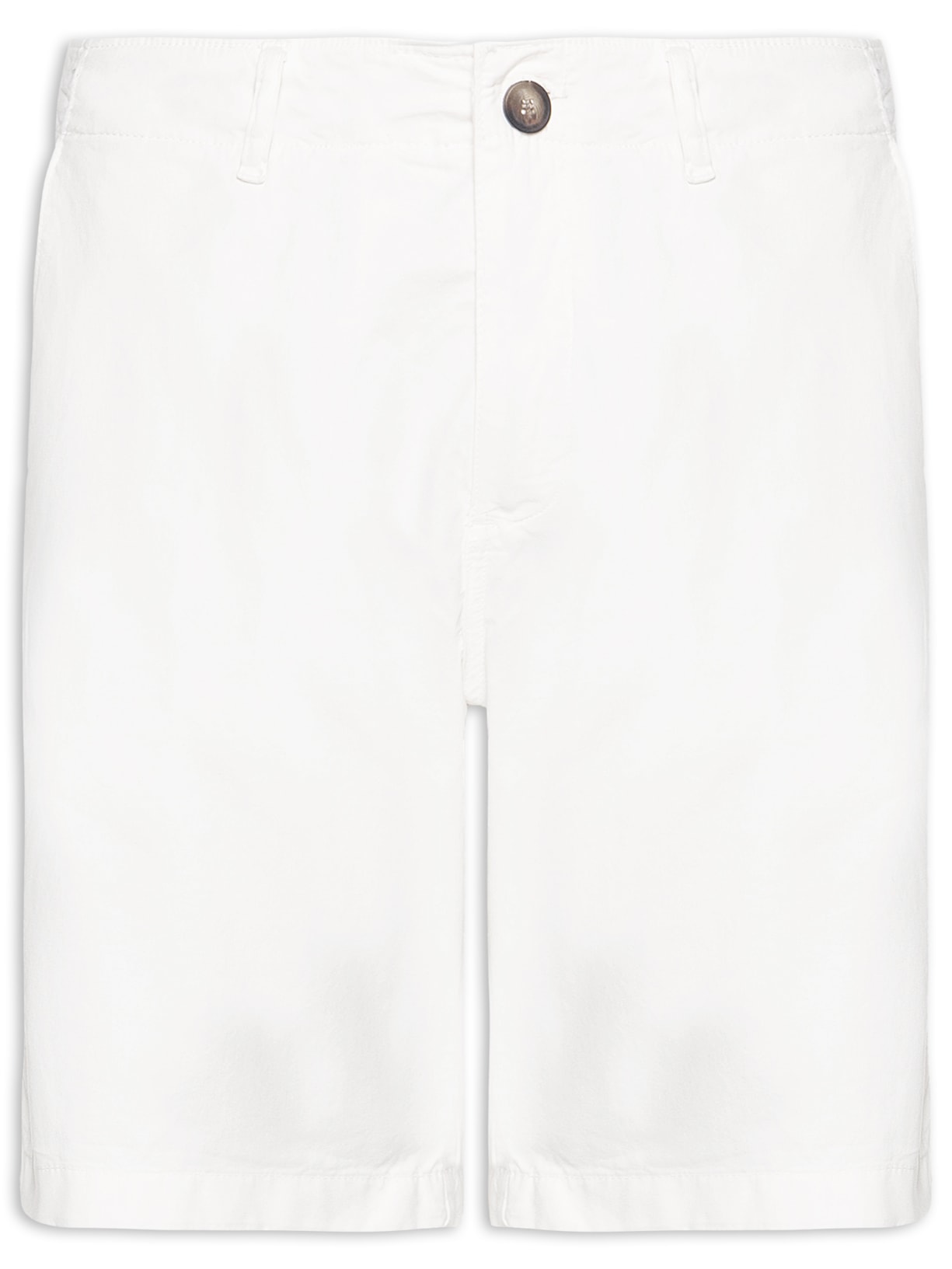 Bermuda Masculina Chino Branco Pineapple