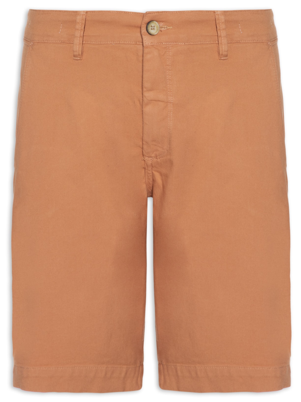 Bermuda Masculina Chino Casual - Laranja