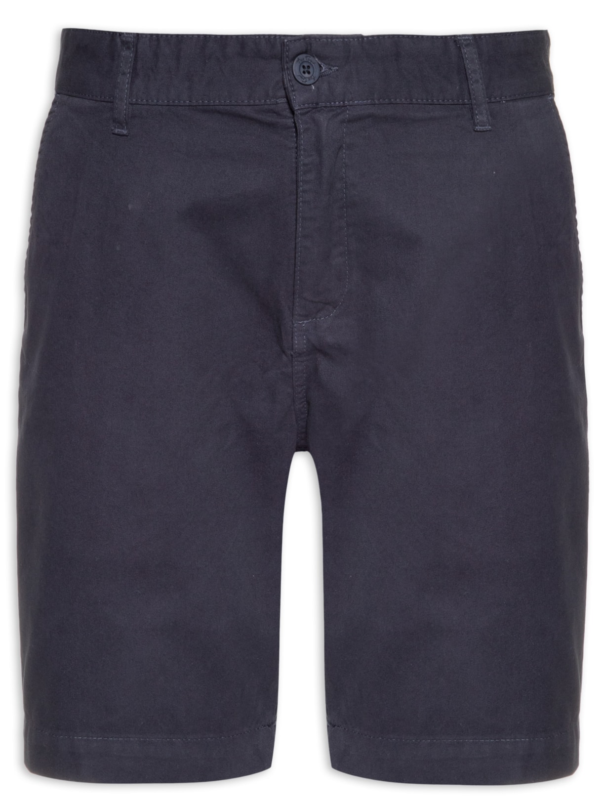 Bermuda Masculina Chino Clássica - Azul