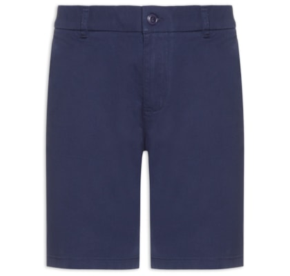 Bermuda Masculina Chino Color - Azul