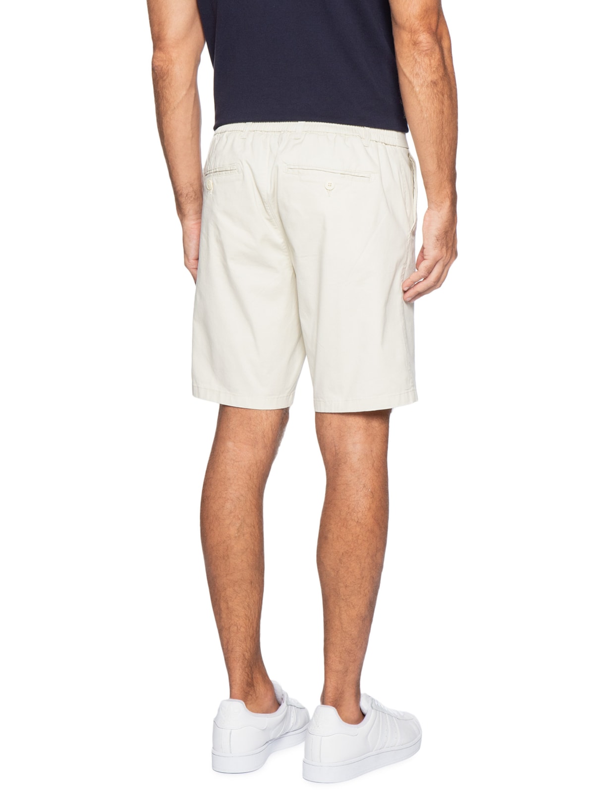 Bermuda Masculina Chino Color Bege Basiq Men