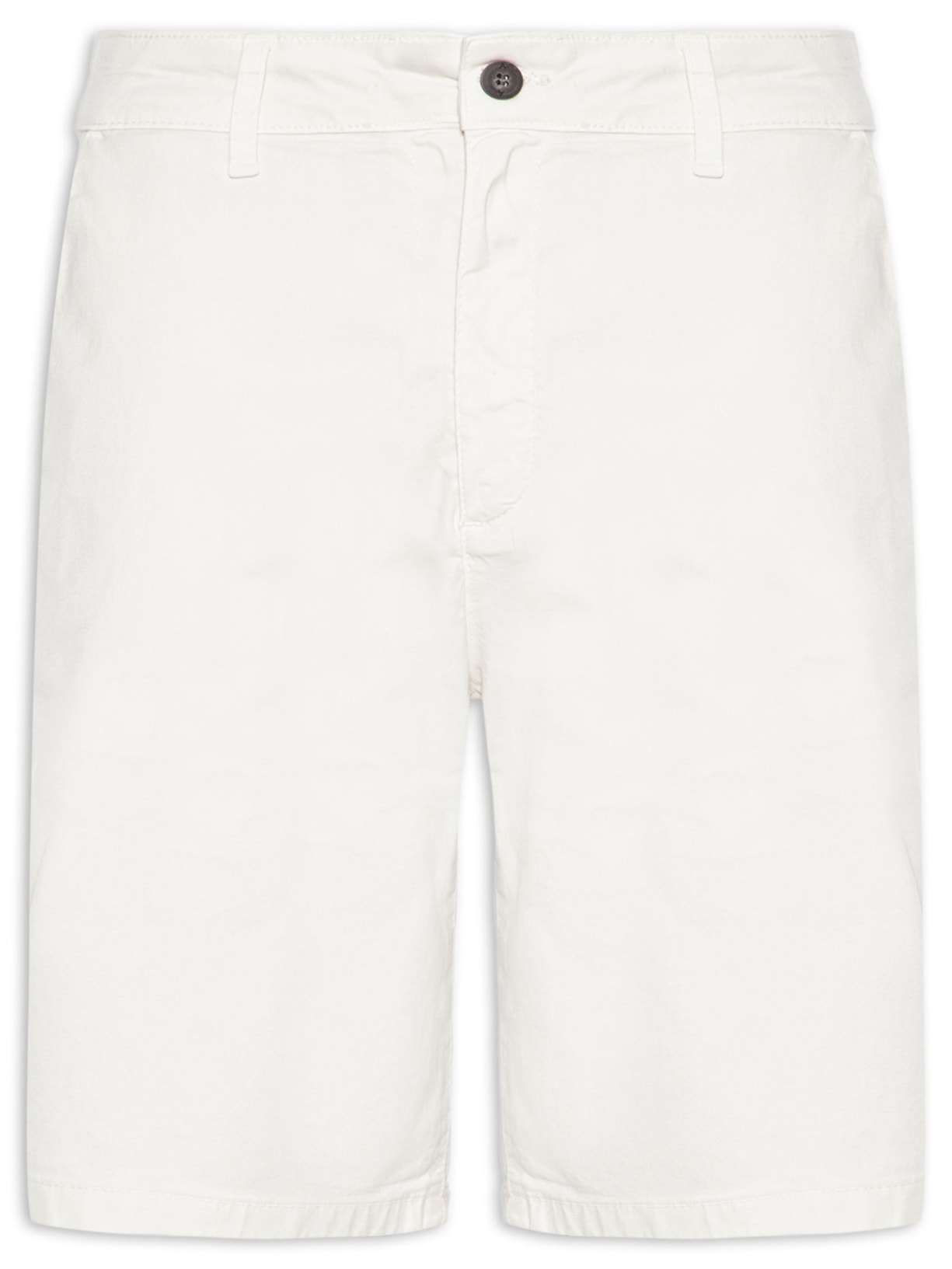 Bermuda Masculina Chino Color Branco Aramis