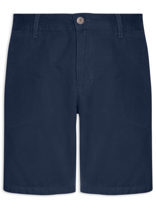 Bermuda Masculina Chino Color Kombat - Azul