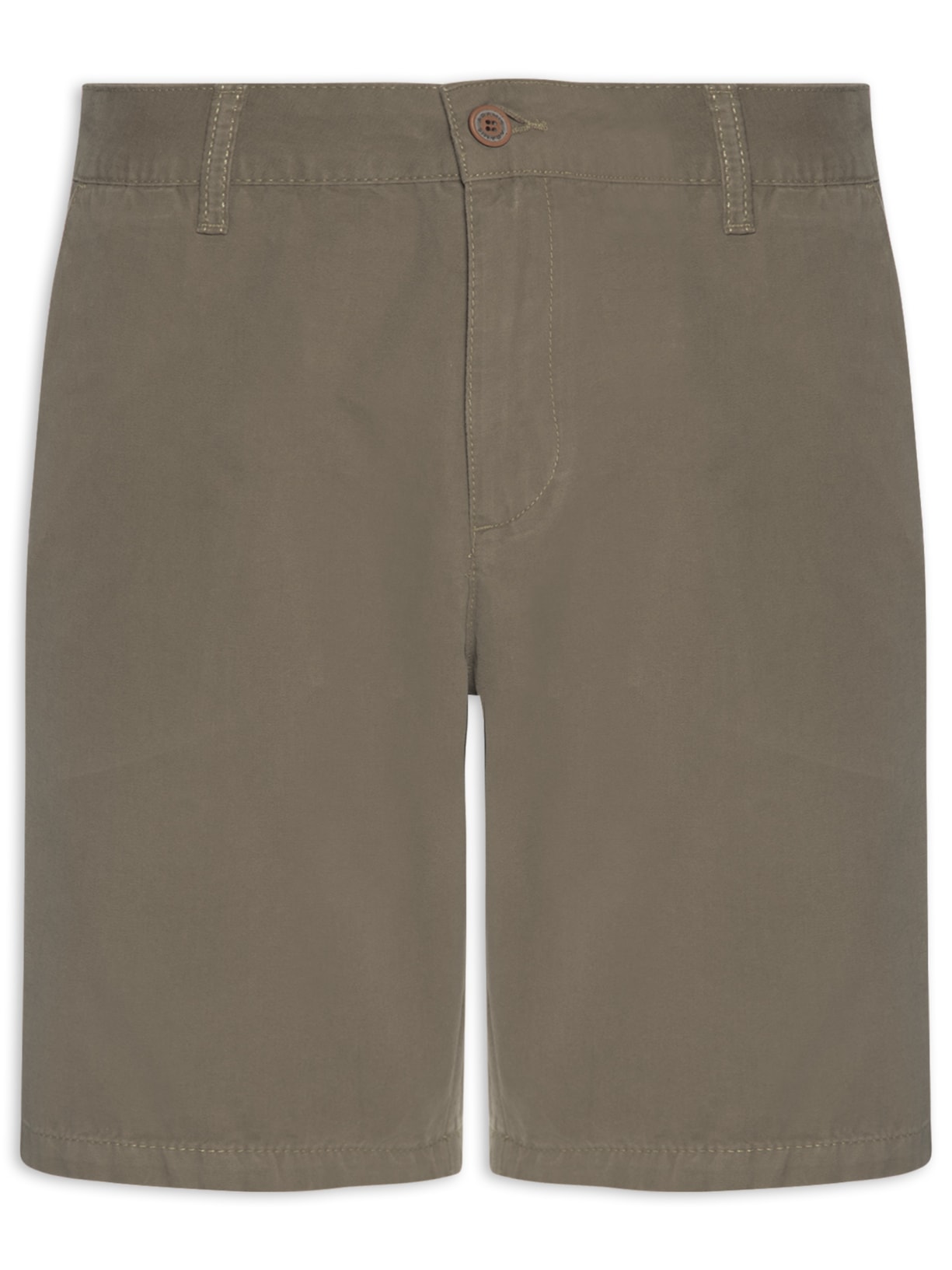 Bermuda Masculina Chino Color Kombat Bege Aramis
