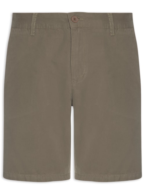 Bermuda Masculina Chino Color Kombat - Bege