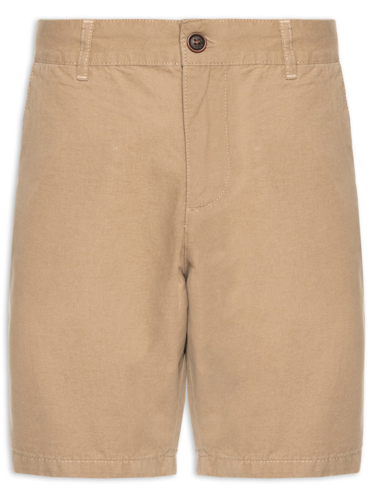 Bermuda Masculina Chino Color Kombat - Marrom