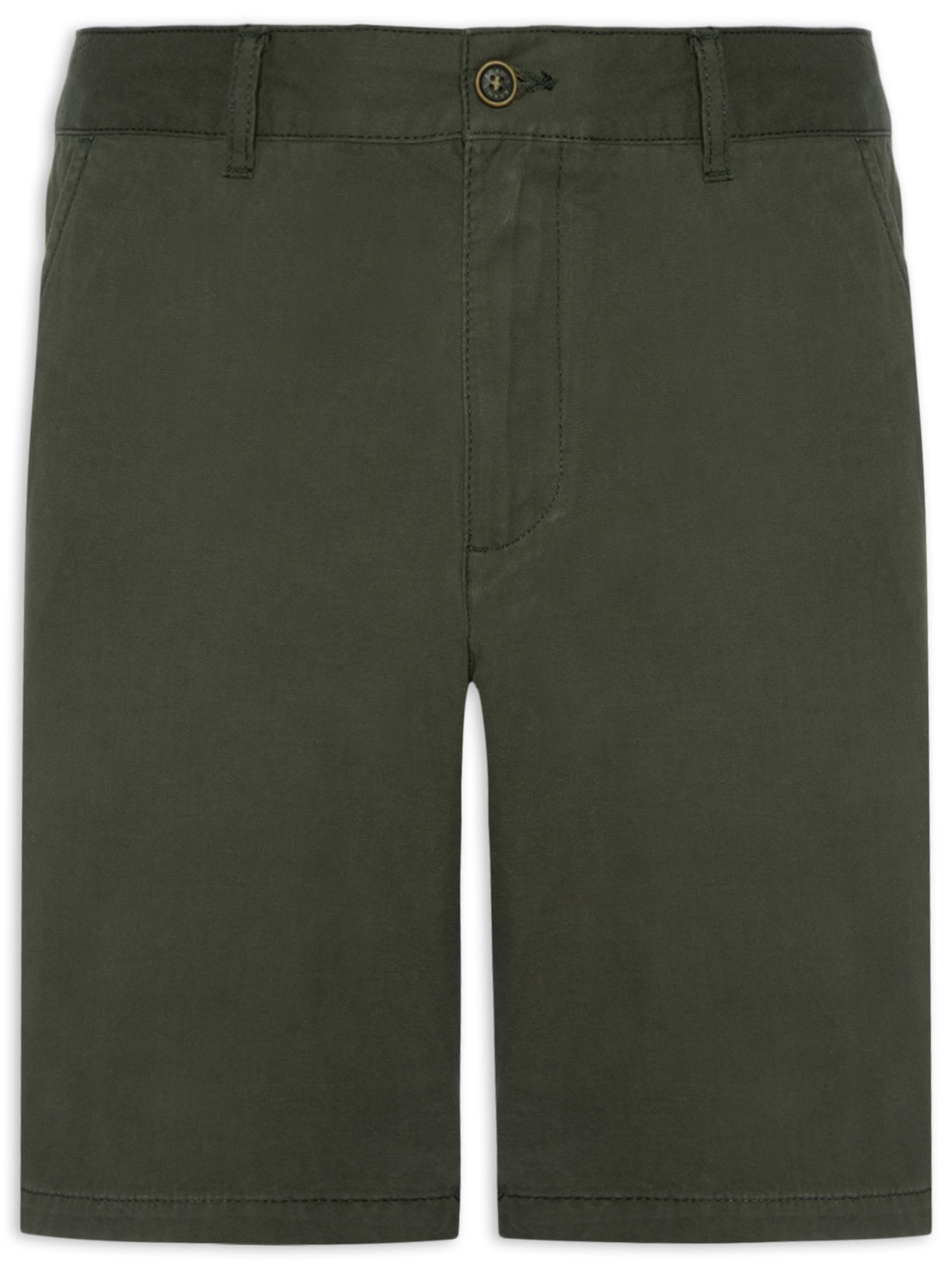 Bermuda Masculina Chino Color Kombat (PA) Verde Aramis